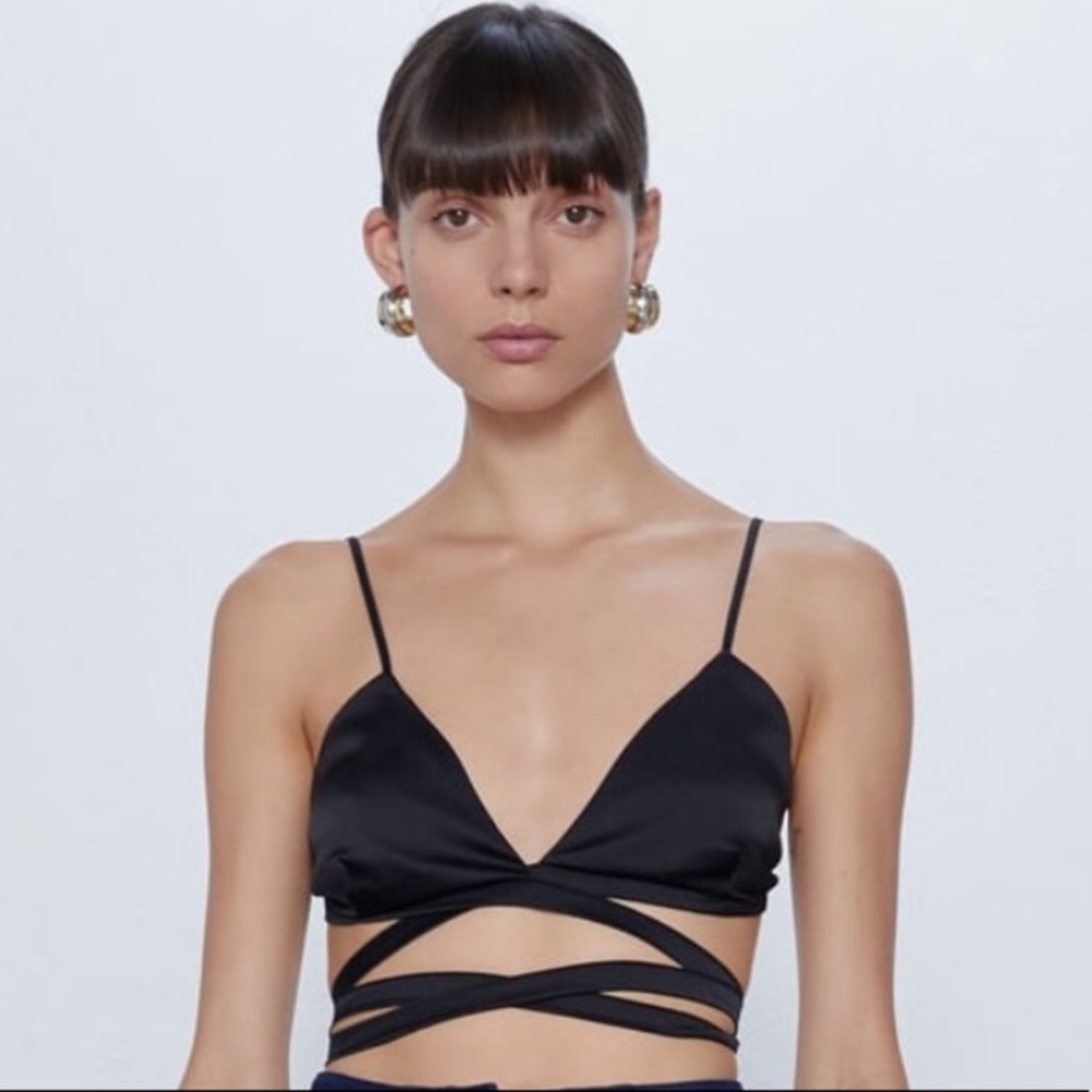 NEW!!! Zara Cross Strap Top